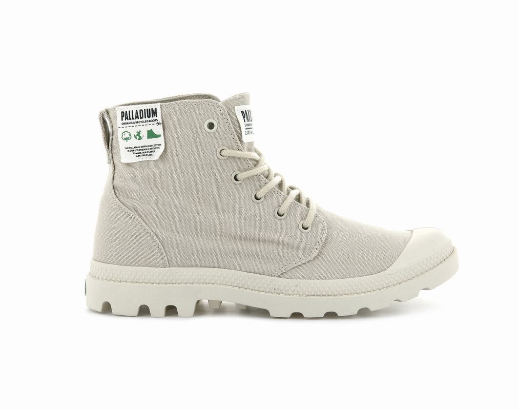 Botas Palladium Pampa Hi Organic Hombre - Kaki ||XDKY-84906||